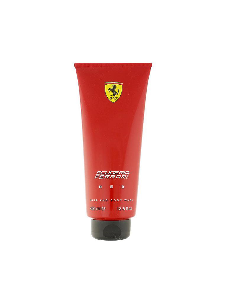 FERRARI | Red Hair and Body Wash 400ml | transparent