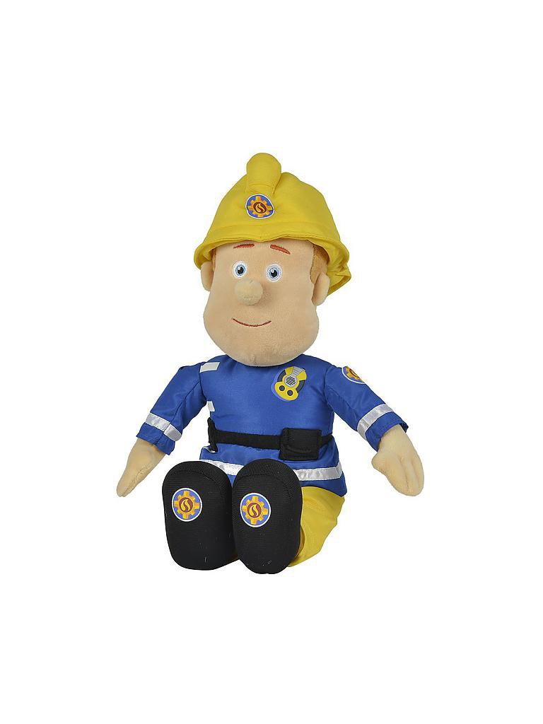 FEUERWEHRMANN SAM | Plüschfigur mit Helm 45cm  | 
