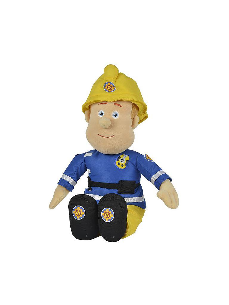 FEUERWEHRMANN SAM | Plüschfigur mit Helm 45cm  | keine Farbe