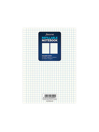 FILOFAX | Filofax Notebook A5 karierte Einlagen