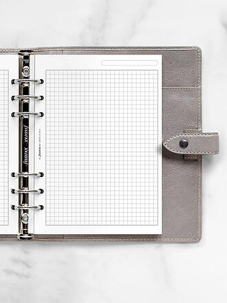 FILOFAX | Notizpapier weiß kariert - A5