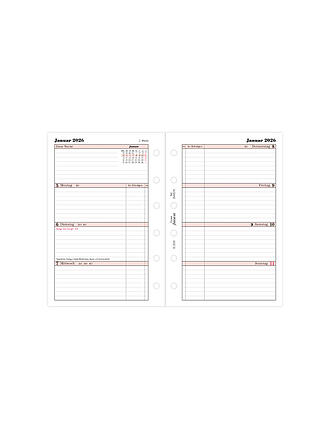 FILOFAX | Kalendereinlage Professional Pocket Woche Deutsch 2026