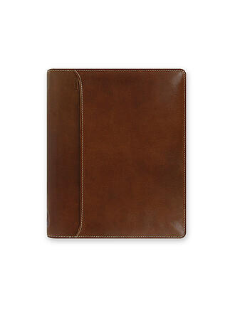 FILOFAX | Lockwood Zip A5 Organiser Cognac Undated