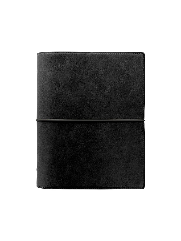 FILOFAX Agenda DOMINO SOFT A5 ORGANISER Black Non daté noir