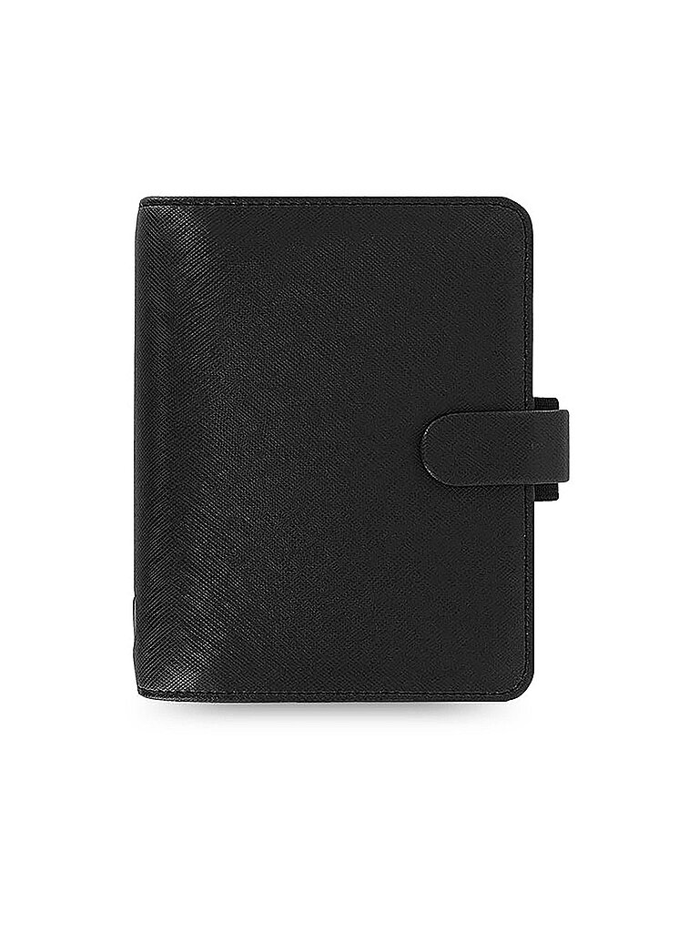 FILOFAX Terminplaner SAFFIANO POCKET ORGANISER Schwarz schwarz