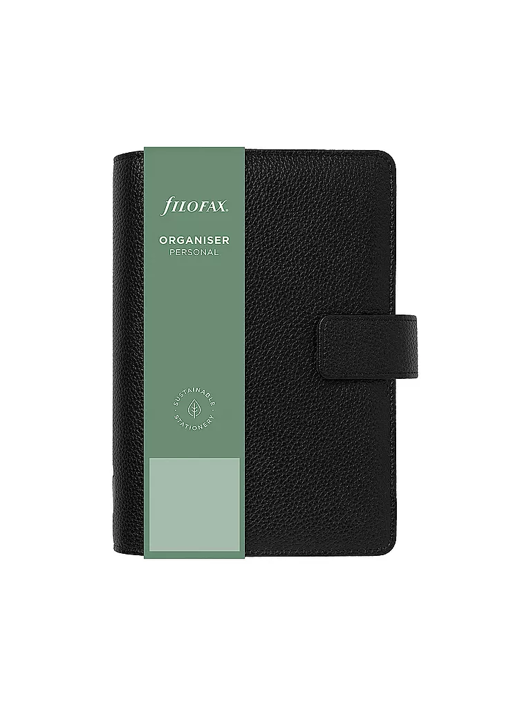 FILOFAX | Camden Personal Organiser Black | schwarz