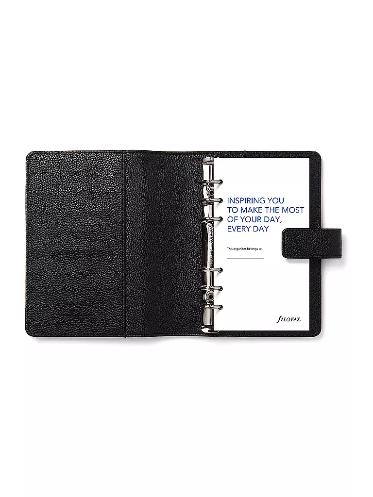 FILOFAX | Camden Personal Organiser Black | schwarz