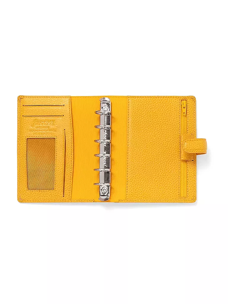 FILOFAX | Finsbury Pocket Organiser Mustard | gelb