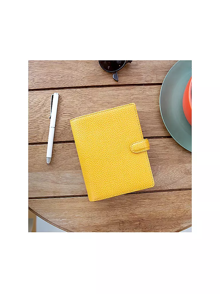 FILOFAX | Finsbury Pocket Organiser Mustard | gelb