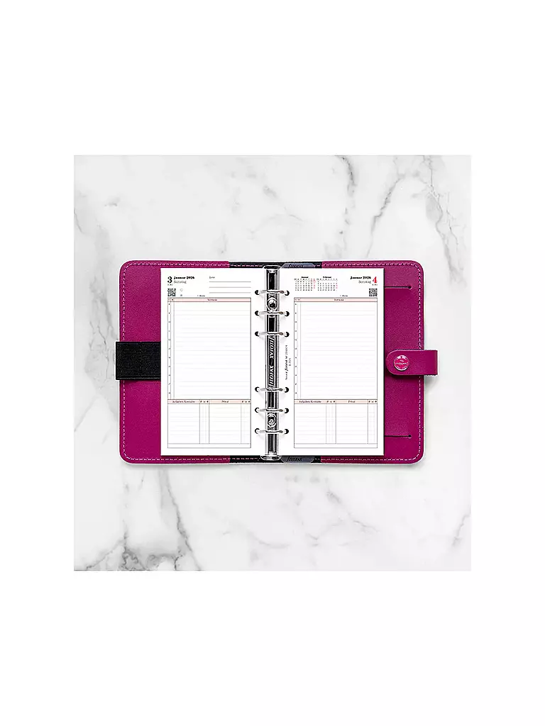 FILOFAX | Kalendereinlage Tag Professional Deutsch Personal 2026 | weiss