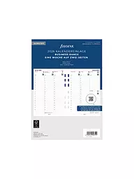 FILOFAX | Kalendereinlage Woche deutsch A5 Multifit 2026 | weiss