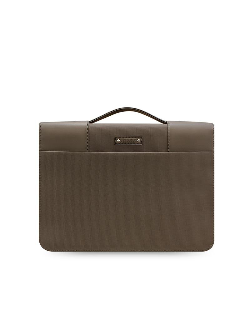 FILOFAX | Konferenzmappe "Microfiber Zip Folio" A4 (khaki) | keine Farbe