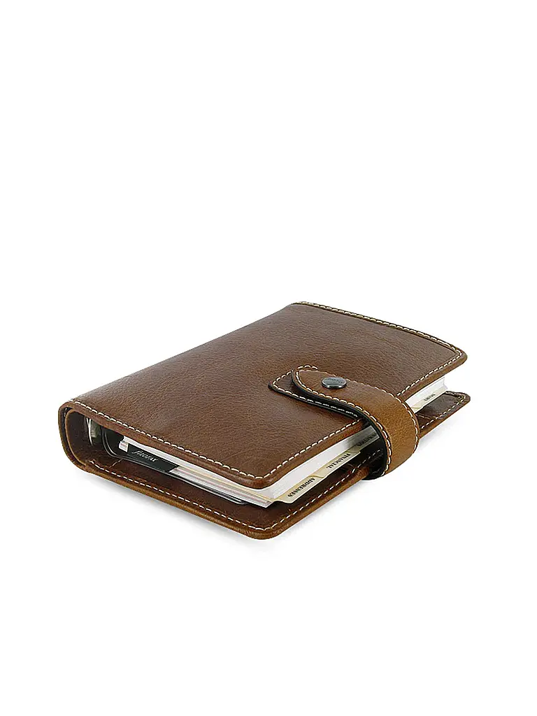 FILOFAX | Malden Pocket Organiser | Hellbraun