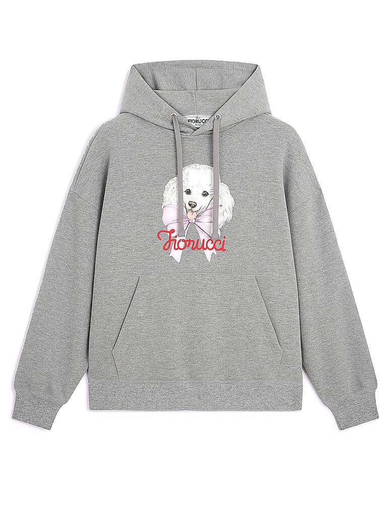 FIORUCCI Kapuzensweater - Hoodie  hellgrau | XS