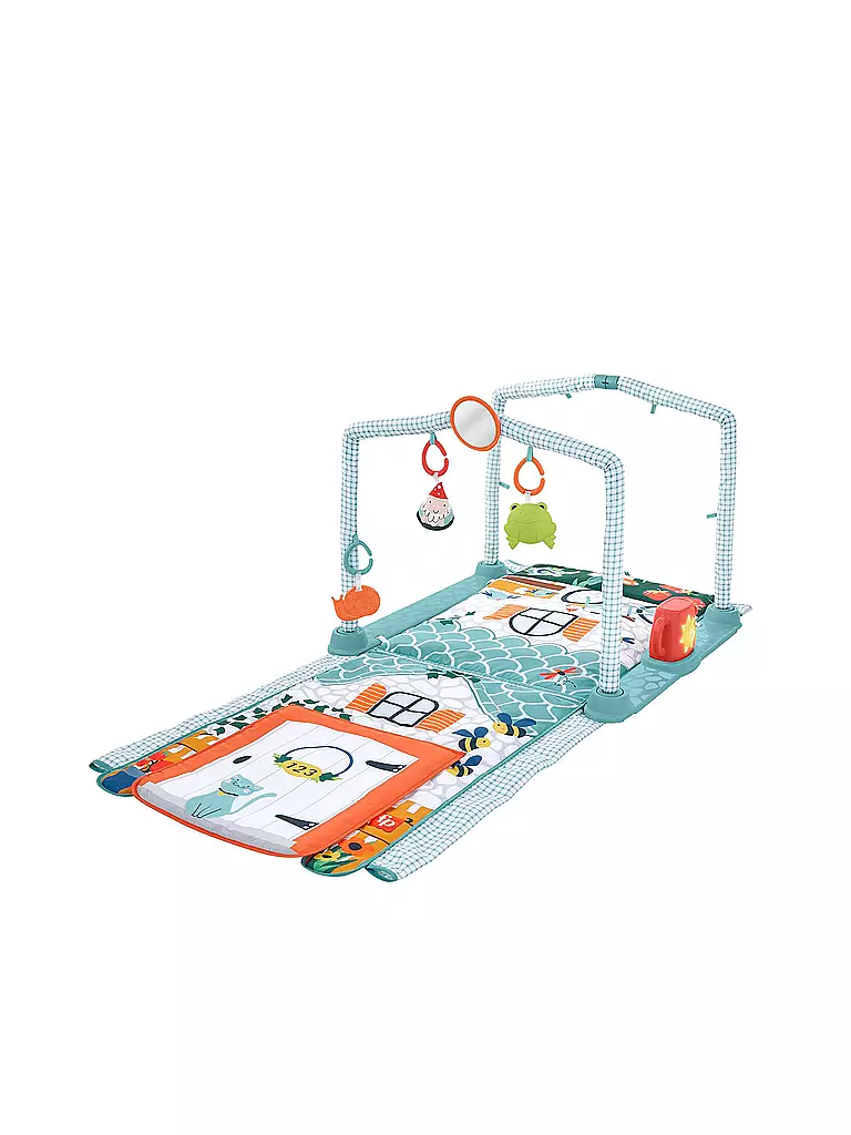 FISHER PRICE | 3-in-1 Kleines Ferienhaus Spieldecke | bunt