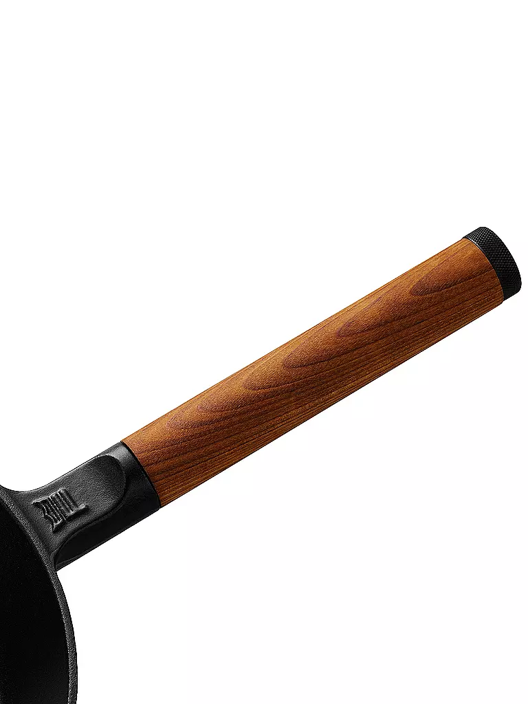 FISKARS | Gusseisen-Bratpfanne NORDEN 28cm Schwarz/Birke | schwarz