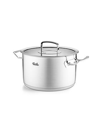 FISSLER | Kochtopf mit Deckel ORIGINAL PROFI COLLECTION 24cm/6,3l Edelstahl/Matt