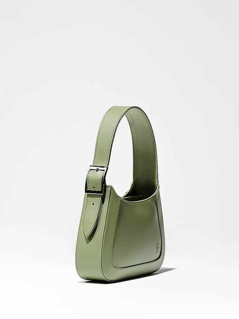 FIVE FORTY | Ledertasche - Mini Bag GAIA | hellblau