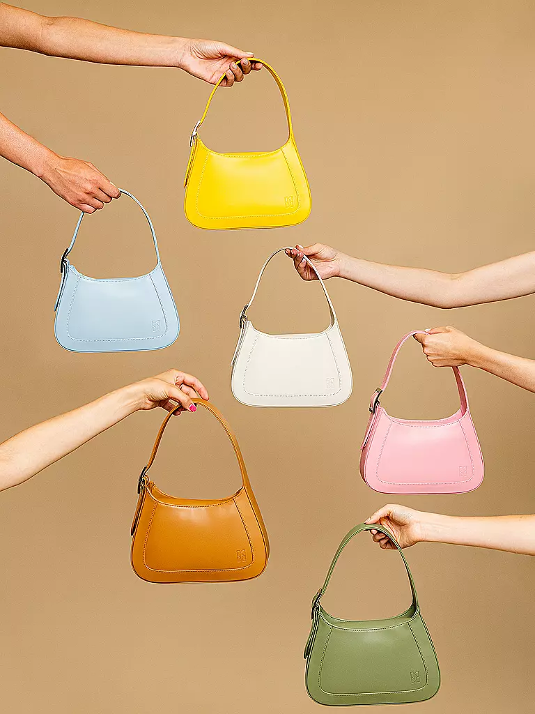 FIVE FORTY | Ledertasche - Mini Bag GAIA | rosa