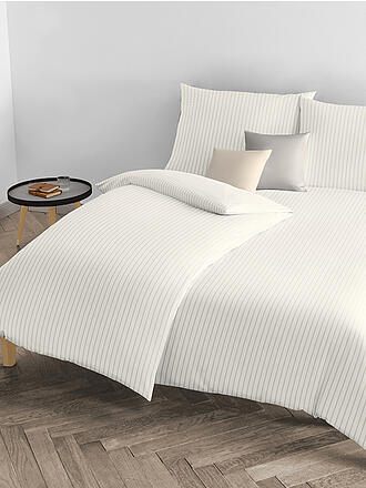 FLEURESSE | Damast Bettwäsche Melk 70x90cm / 140x200cm Creme