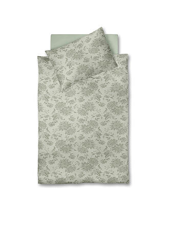 FLEURESSE | Flanell Bettwäsche 70x90cm/140x200cm LECH JACQUARD Pine