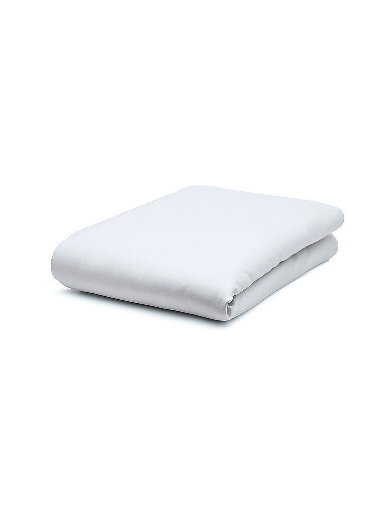 Satin Spannleintuch Royal Uni 90x200cm Silber silber baby