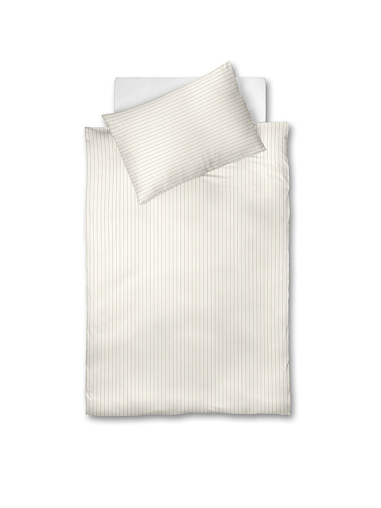 FLEURESSE Damast Bettwäsche Melk 70x90cm / 140x220cm Creme creme