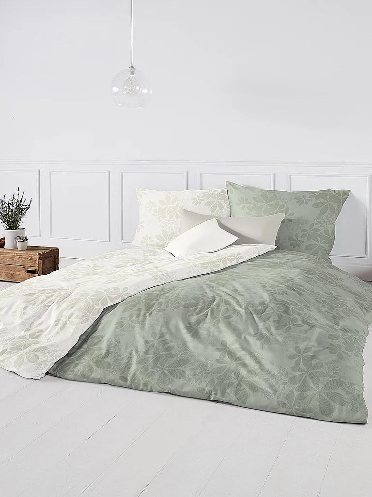 FLEURESSE Linge de lit en damas OPAL 70x90cm/140x200cm Blanc blanc