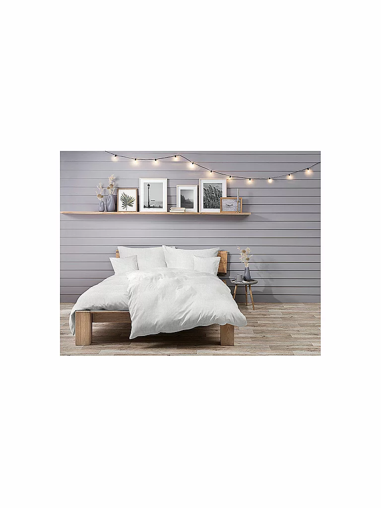 FLEURESSE Ropa de cama de muselina CAPRI 70x90cm/140x200cm blanco