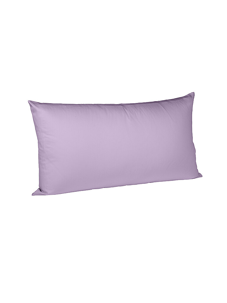 FLEURESSE Satin Kissenbezug Royal Uni 2er 70x90cm Flieder lila