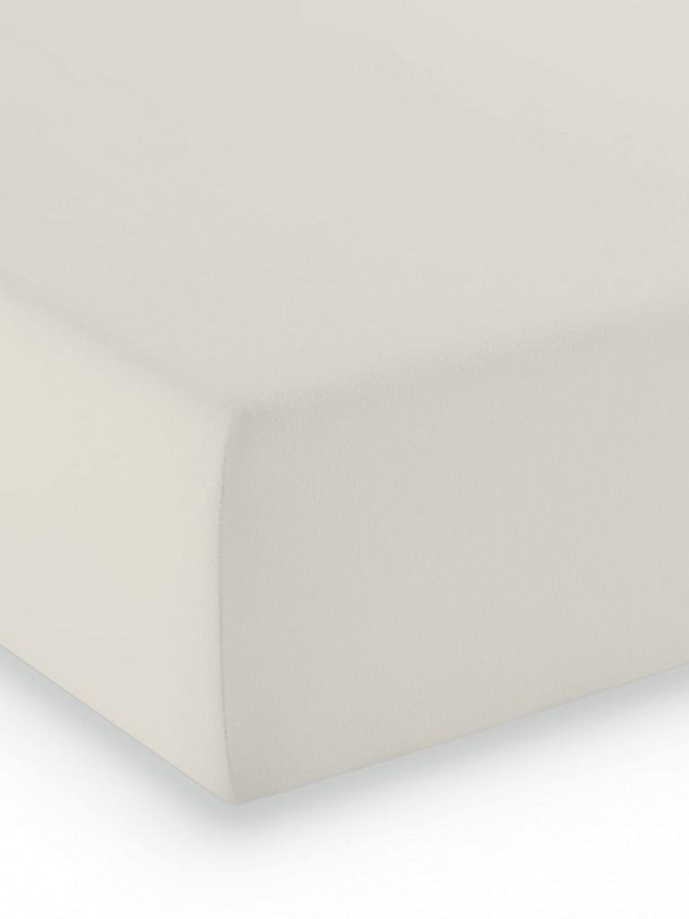 FLEURESSE | Jersey Spannleintuch "Vegan" 100x200cm (Beige) | beige