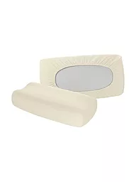 FLEURESSE | Jersey-Kissenbezug "Vital Comfort" 40x60cm (Sonne) | beige