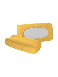 FLEURESSE | Jersey-Kissenbezug "Vital Comfort" 40x60cm (Sonne) | gelb
