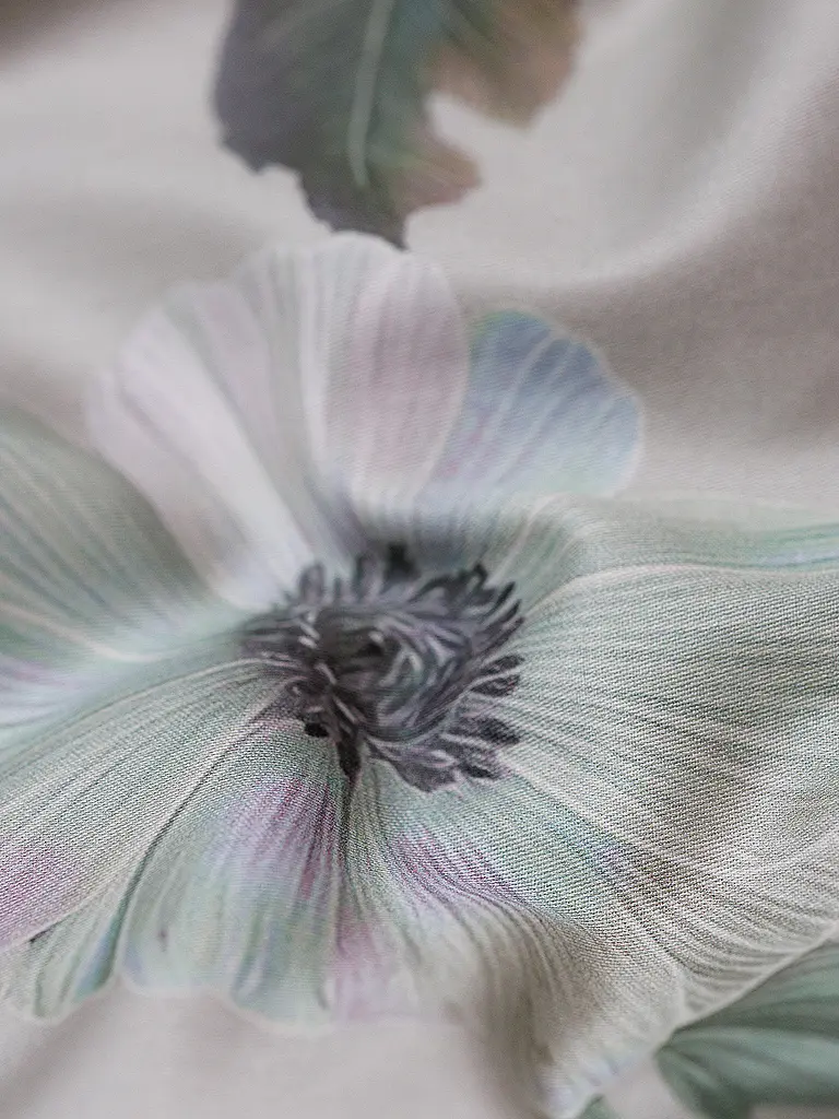 FLEURESSE | Satin Bettwäsche 70x90cm/140x200cm BED ART Mint | mint