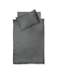 FLEURESSE | Satin Bettwäsche 70x90cm/140x220cm MODERN LIFE B Sand | grau