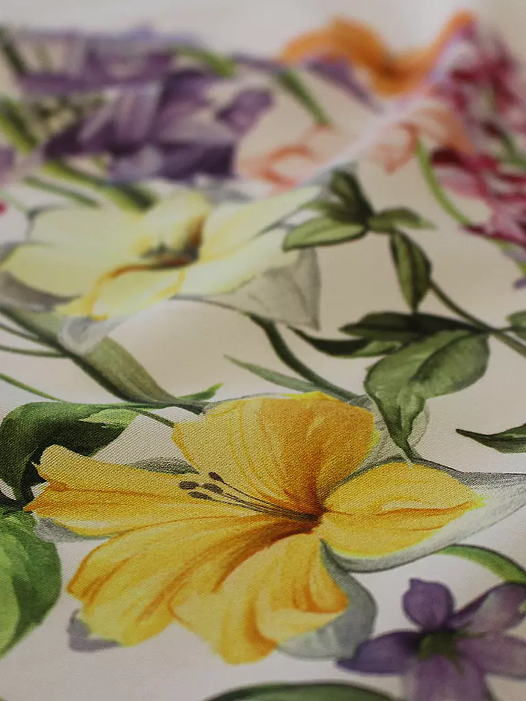 FLEURESSE | Satin Bettwäsche Bed Art 70x90cm / 140x200cm Frühling | bunt