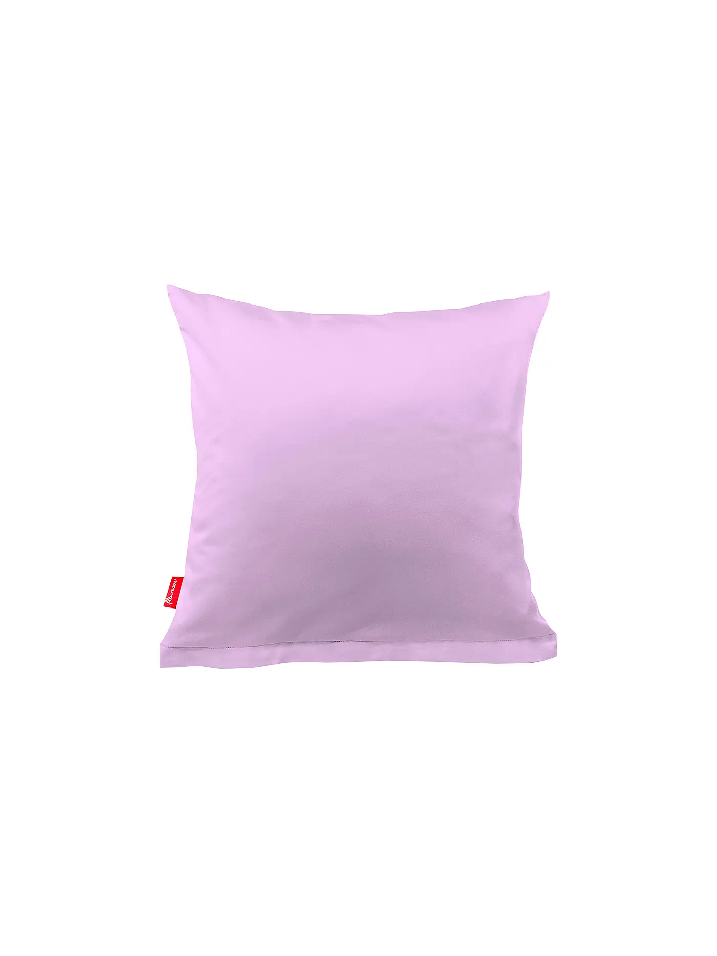 FLEURESSE | Satin Kissenbezug Royal Uni 2x 40x40cm Sand | lila