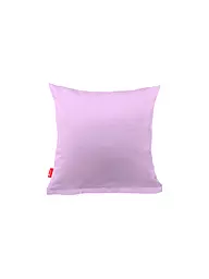 FLEURESSE | Satin Kissenbezug ROYAL UNI 2er 40x40cm Orange  | lila