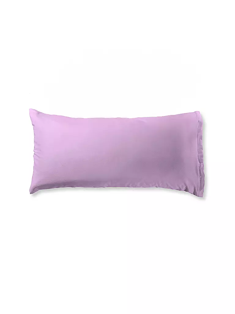 FLEURESSE | Satin Kissenbezug Royal Uni 2er 40x80cm Flieder | lila