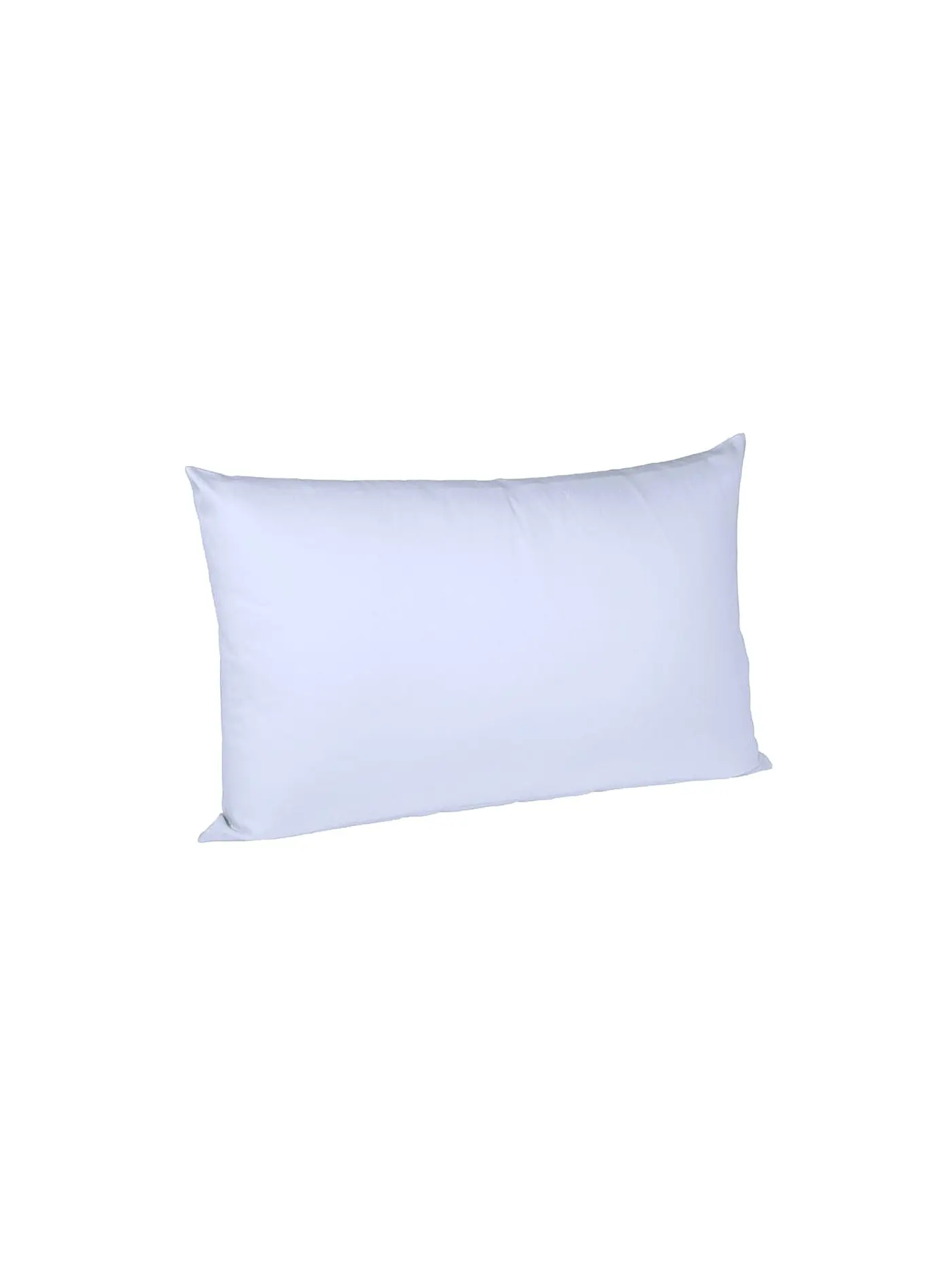 FLEURESSE | Satin Kissenbezug Royal Uni 2x 40x60cm Vanille | hellblau