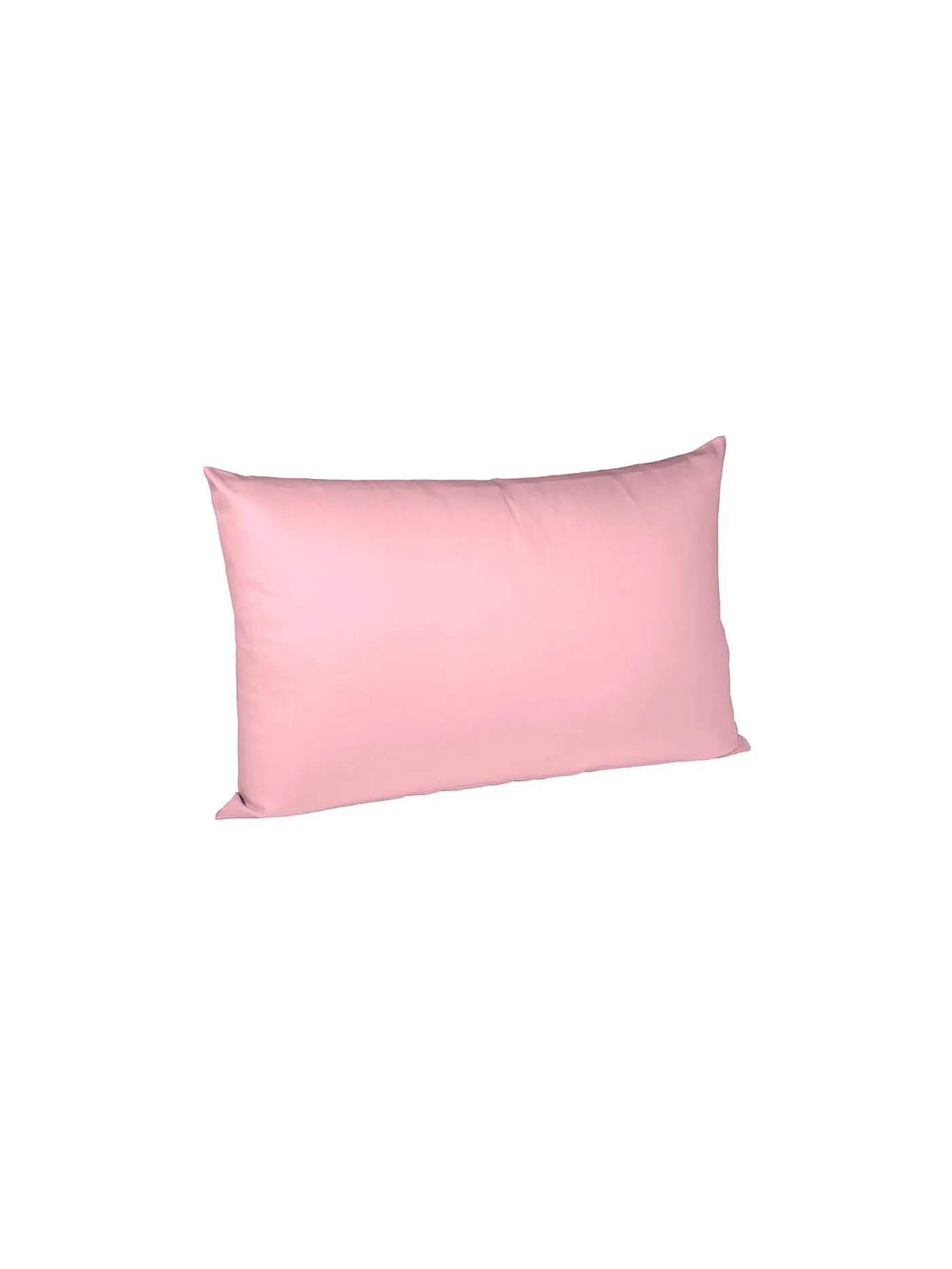 FLEURESSE | Satin Kissenbezug Royal Uni 2x 40x60cm Vanille | rosa