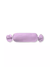 FLEURESSE | Satin Nackenrollenbezug Royal Uni 15x40cm Anthrazit | lila