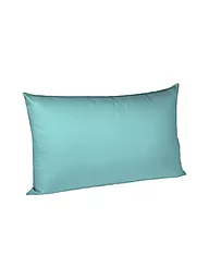 FLEURESSE | Satin Kissenbezug Royal Uni 2er 40x80cm Blau | petrol