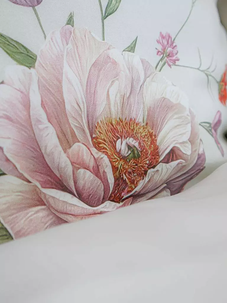 FLEURESSE | Tencel Bettwäsche LUXURY 70x90cm / 140x200cm Nature | hellgrau