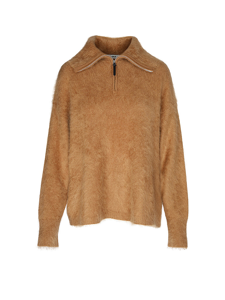 FLONA COLLECTION Kaschmirpullover  camel | M