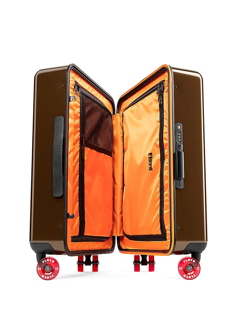 FLOYD | Trolley CABIN 55cm Bronco Brown | braun