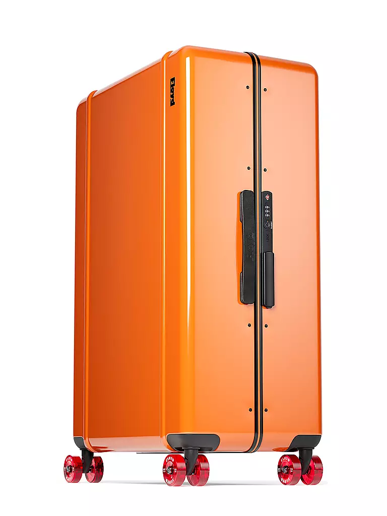 FLOYD | Trolley hart FLOYD TRUNK 78cm Hot Orange | blau