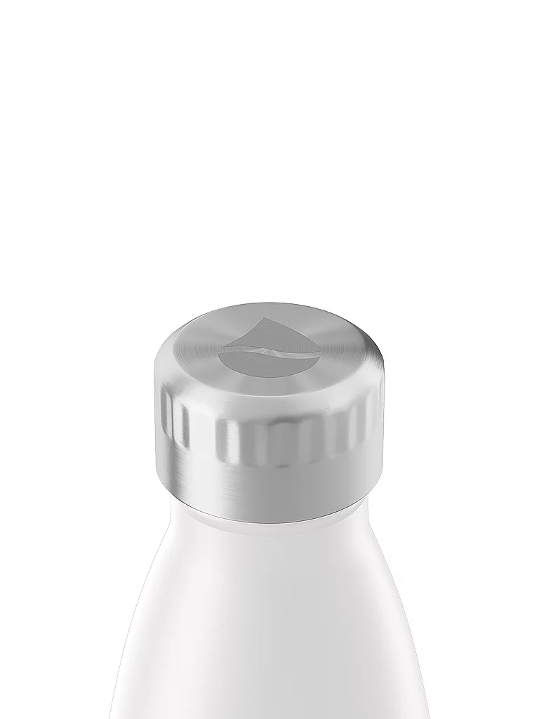FLSK Isolierflasche - Thermosflasche 0,5l Edelstahl White weiss baby 2