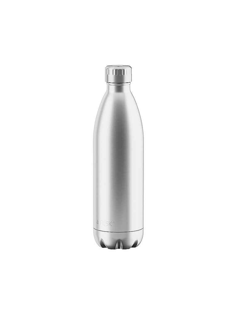 FLSK Isolierflasche - Thermosflasche 1l Stainless silber