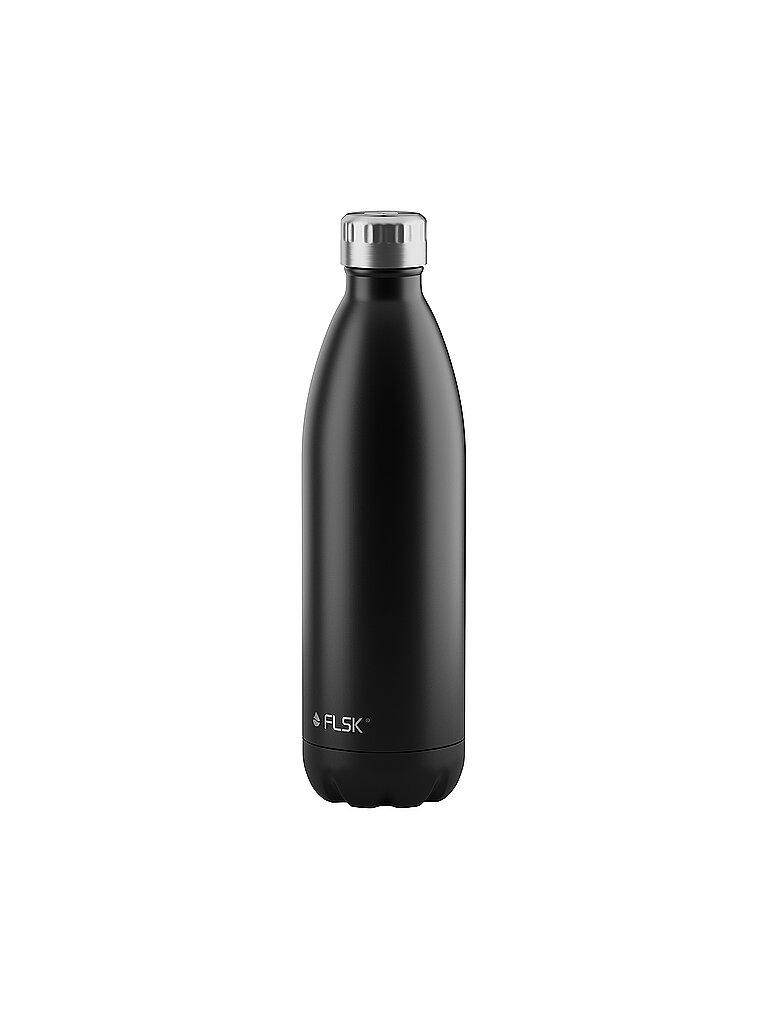 FLSK Isolierflasche - Thermosflasche 1l Black schwarz